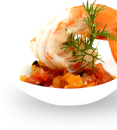 Mango shrimp salad for contra costa county catering company menus