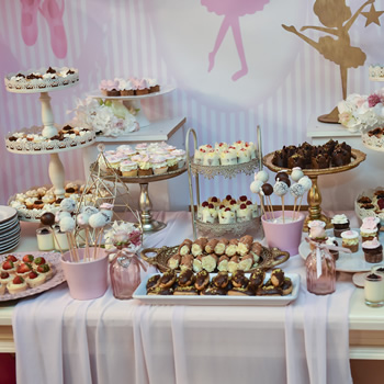 Fairyland themed desserts design for elegant occasions catering